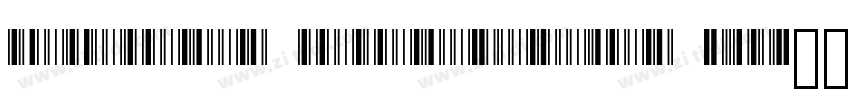 Libre Barcode 39字体转换